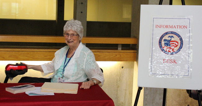 registration desk